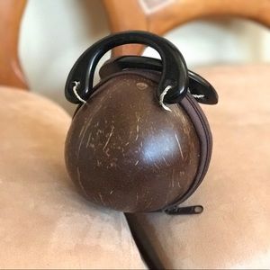 Cute Homemade Coconut Purse